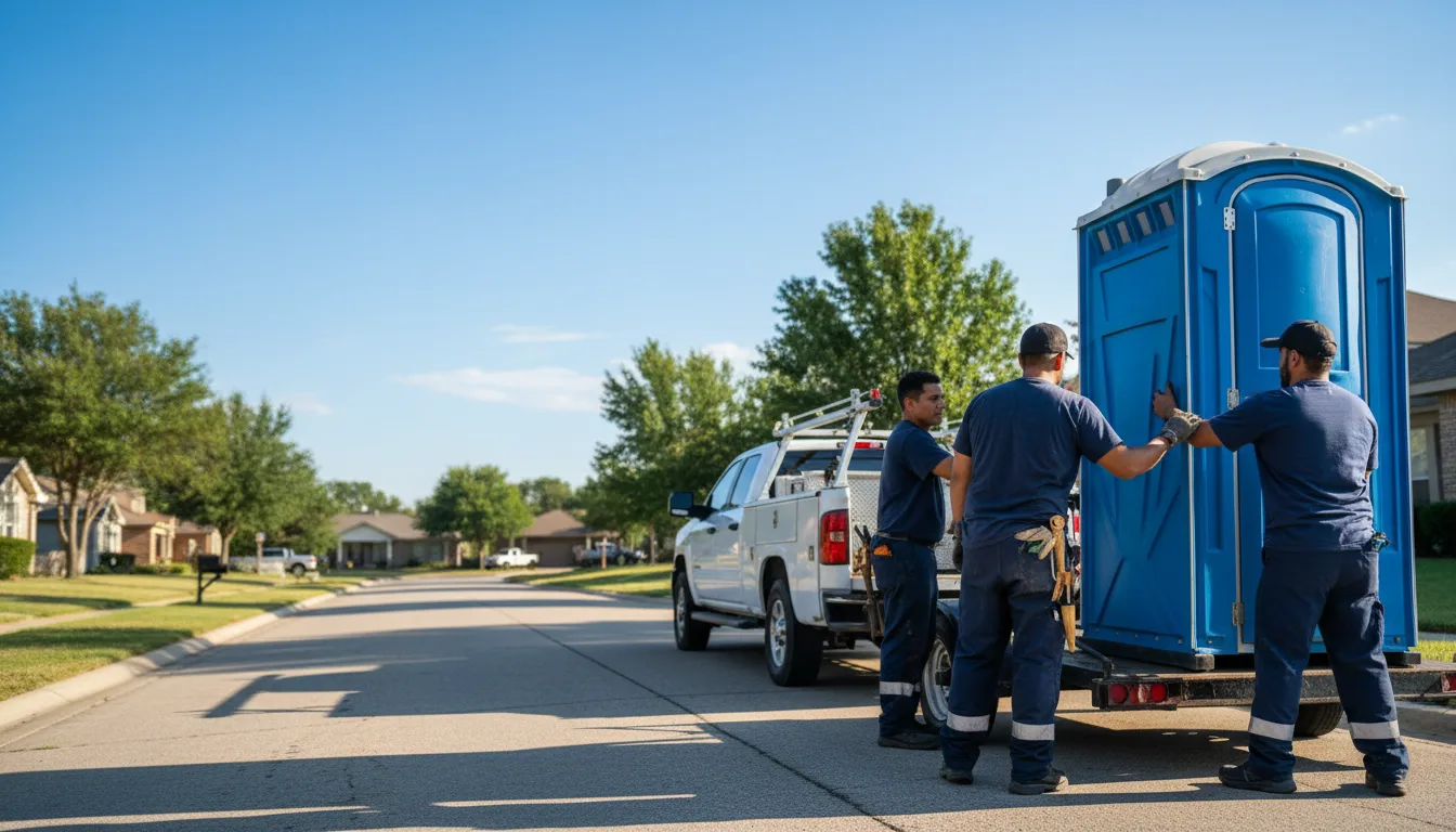 Portable Toilet Rental in Nanafalia, AL near me